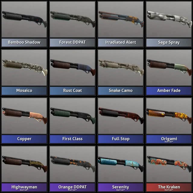 Selecting skins to sell